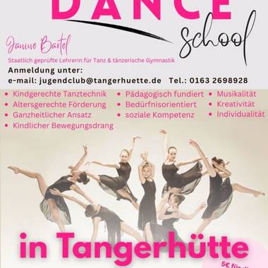 Es werden Schnupperkurse zur Tanzschule angeboten
