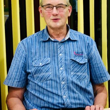Gerhard Borstell im Sitzungszimmer des Rathauses bei seiner Verabschiedung im Ortschaftsrat Tangerhütte