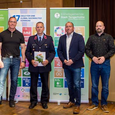 von links: Herr Brohm, Herr Falk, Herr Brandt, Herr Dr. Gruber, Herr Witaszak und Herr Franke
