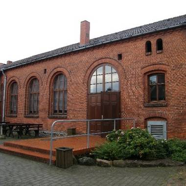 Außenaufnahme des Saales des Dorfgemeinschaftshauses in Bellingen